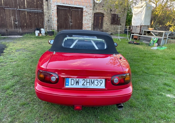 Mazda MX-5 cena 33000 przebieg: 141000, rok produkcji 1994 z Radziejów małe 596